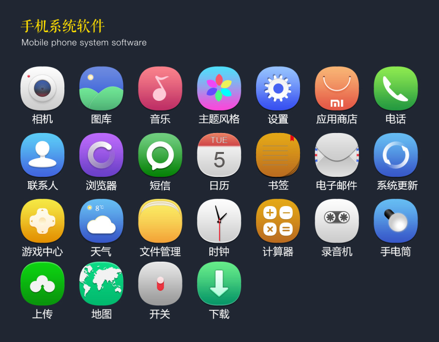 淺藍(lán)魅 手機(jī)桌面圖標(biāo)的簡(jiǎn)約美學(xué)與原創(chuàng)設(shè)計(jì)