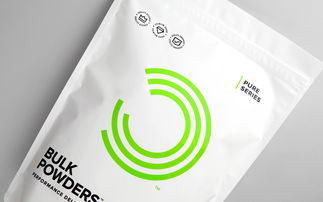 力量與優雅 Bulk Powders窈窕散裝運動營養補劑與貼敷產品的包裝設計趨勢